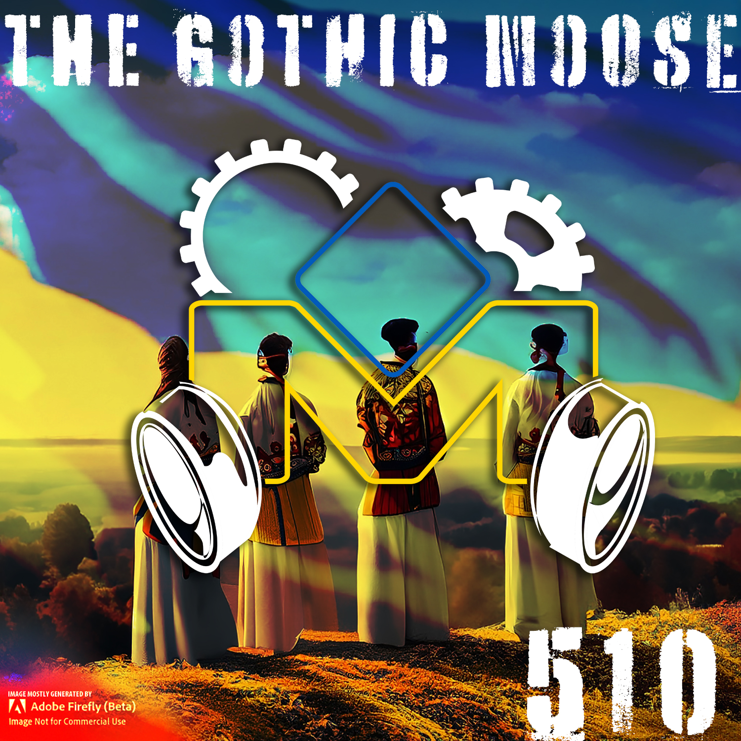 The Gothic Moose – Episode 510 – All Ukrainian bands or bands supporting Ukraine