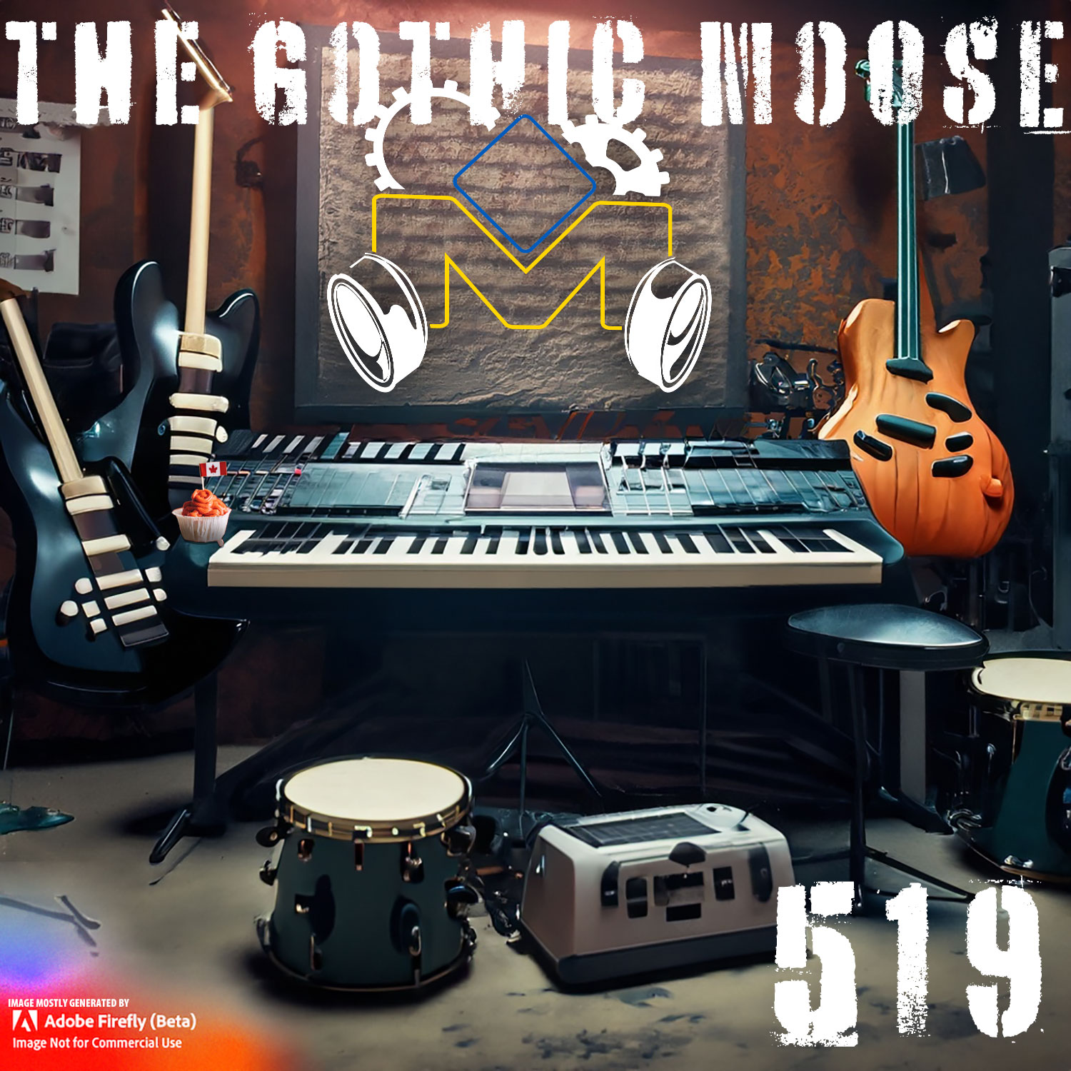 The Gothic Moose – Episode 519 – All Ukrainian bands or bands supporting Ukraine