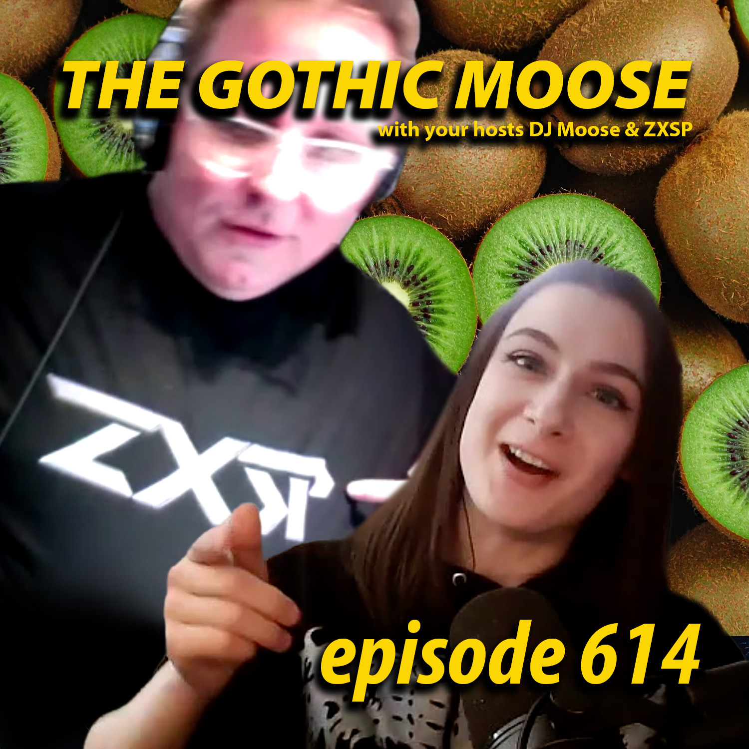 The Gothic Moose – Episode 614 – with hosts DJ Moose & ZXSP 🇺🇦🎶