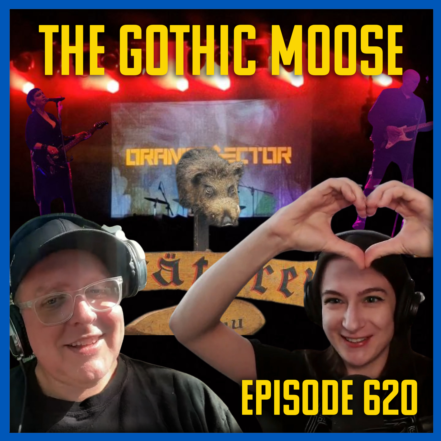 The Gothic Moose – Episode 620 – with hosts DJ Moose & ZXSP 🇺🇦🎶